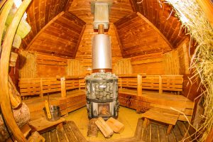 Die Heu Sauna im Landhotel Grimmeblick